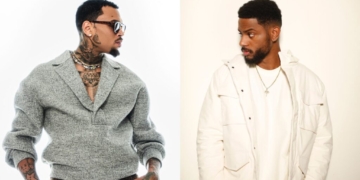 Chris Brown and Bryson Tiller.