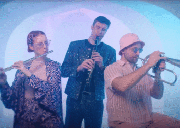 R&B trio Moonchild in their "Ride The Wave" video.