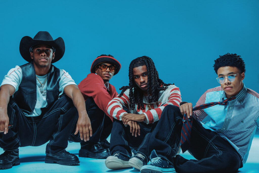 Matt, Nixx, Toure and KD of R&B group 2BYG.