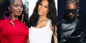 MOLIY, Ciara and Oxlade.