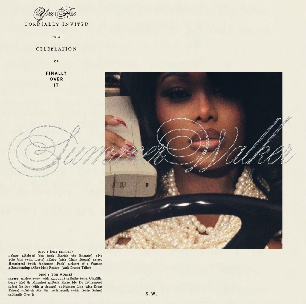 Summer Walker Reveals 'Finally Over It' Album Tracklist