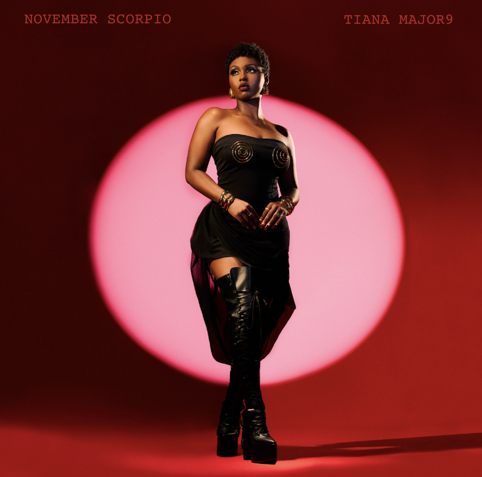 Tiana Major9's November Scorpio album cover