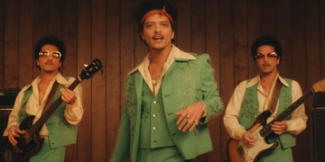 A photo of Bruno Mars in his "I Just Might" video