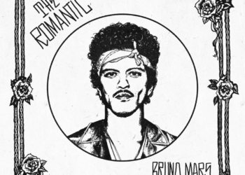 Bruno Mars' The Romantic album cover
