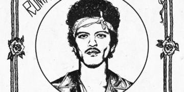 Bruno Mars' The Romantic album cover
