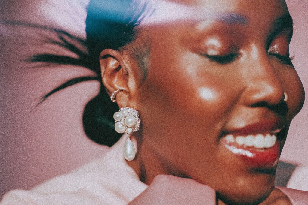 A portrait of singer Ego Ella May by Jelani Pomell