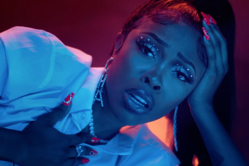 Tink in her "Bottom Bitch" music video.