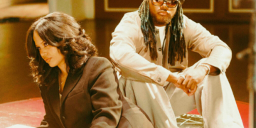 A photo of Baby Rose and Leon Thomas.