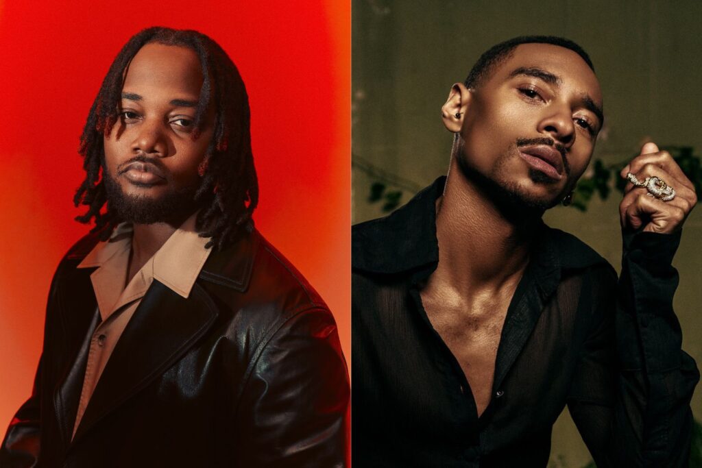 Leon Thomas and Durand Bernarr. (Photo Credit: Courtesy of EZMNY Records; Orin Fleurimont)