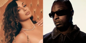A photo of Mya and 21 Savage