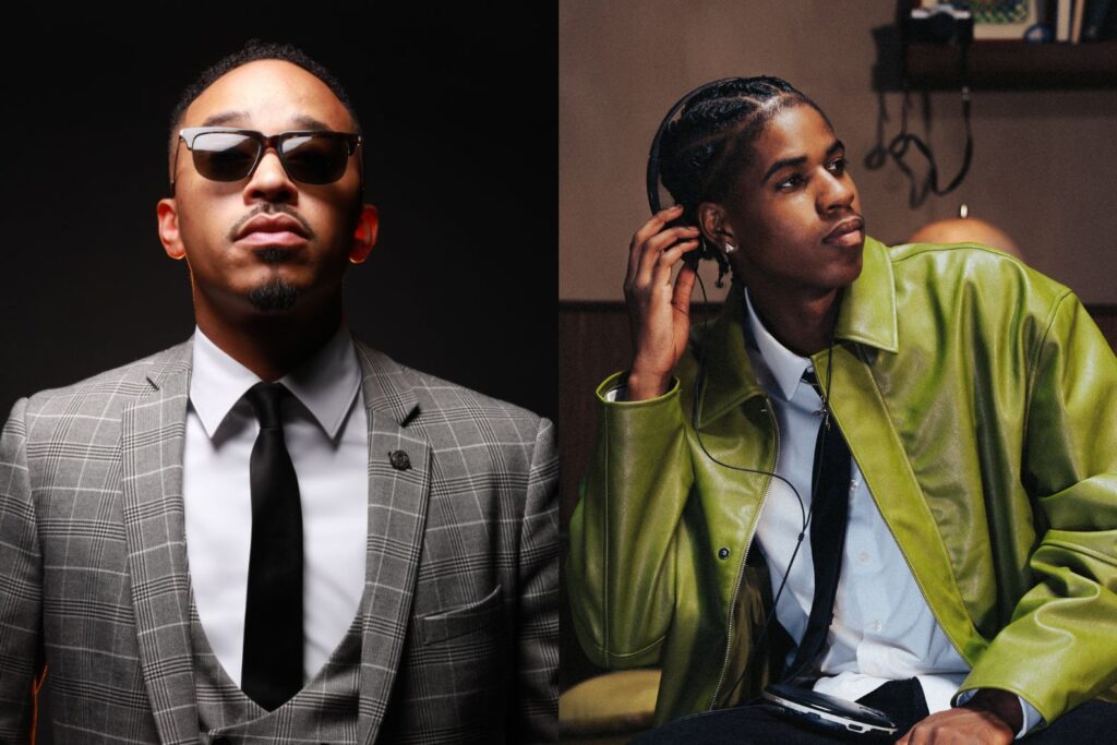 October London and JayDon. (Photo Credit: Courtesy of Death Row Records: Ryo Sato)