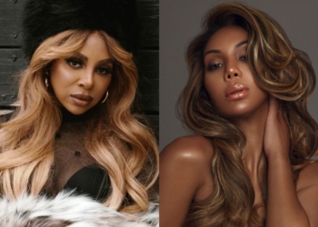 A photo of Candiace and Tamar Braxton
