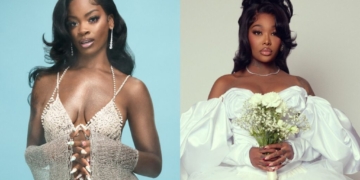 A side by side photo of Ari Lennox and Summer Walker