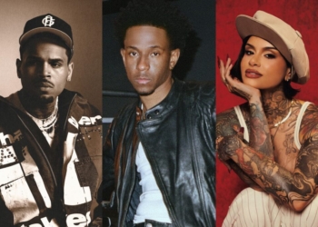 Chris Brown, Isaia Huron and Kehlani.