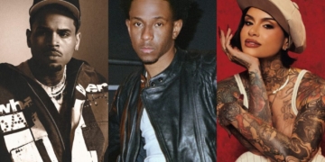 Chris Brown, Isaia Huron and Kehlani.