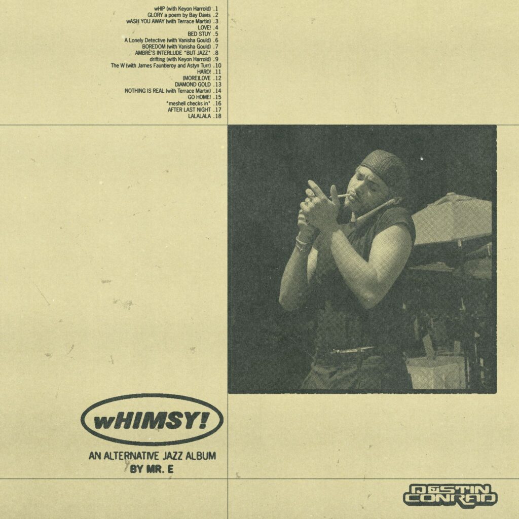 Destin Conrad's wHIMSY deluxe album cover