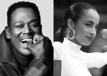 Luther Vandross and Sade.  Luther Vandross and Sade Adu. (Photo Credit: Courtesy of the Luther Vandross Estate; Courtesy of Rock & Roll Hall of Fame)