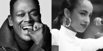 Luther Vandross and Sade.  Luther Vandross and Sade Adu. (Photo Credit: Courtesy of the Luther Vandross Estate; Courtesy of Rock & Roll Hall of Fame)