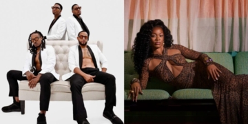 R&B group Sentury and Ari Lennox.