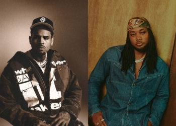 Chris Brown and Leon Thomas
