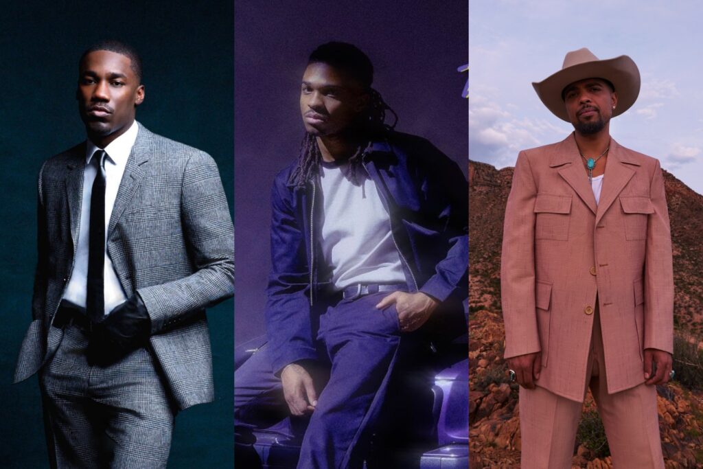 Givēon, Tone Stith and Devon Gilfillian. (Photo Credit: Courtesy of Epic Records; MNRK Records; Travys Owen)