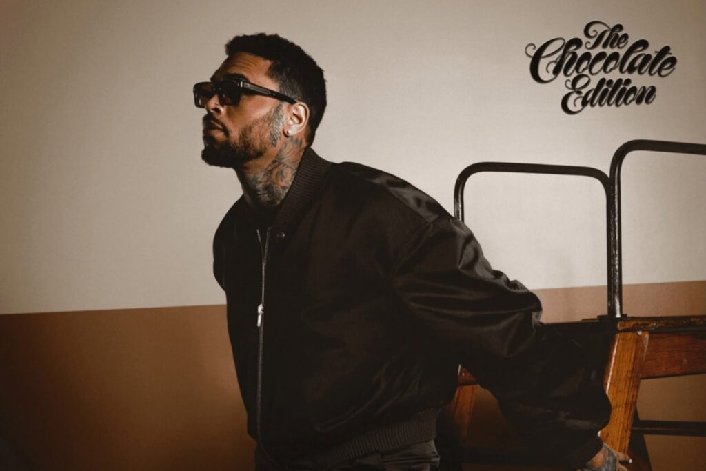 Chris Brown's Brown The Chocolate Edition deluxe album cover