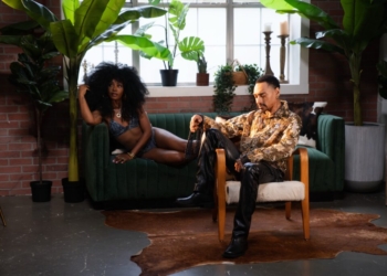A photo of Dawn Richard and Durand Bernarr.
