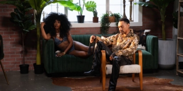 A photo of Dawn Richard and Durand Bernarr.