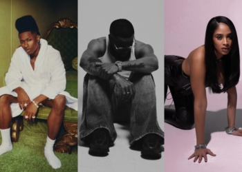 Lucky Daye, Kenyon Dixon and Angelica Vila.