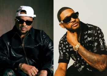 The-Dream and Usher. (Photo Credit: Courtesy of Republic Records; Bellamy Brewster)