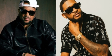 The-Dream and Usher. (Photo Credit: Courtesy of Republic Records; Bellamy Brewster)