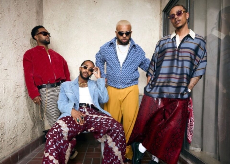 J-Boog, Omarion, Raz B and Lil Fizz of B2K.