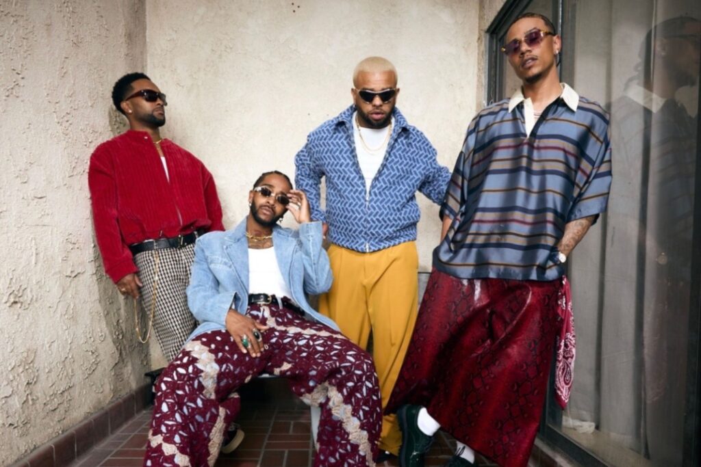 J-Boog, Omarion, Raz B and Lil Fizz of B2K.