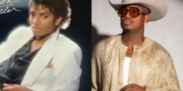 Michael Jackson and Ne-Yo. (Photo Credit: Sony Music; Thomas Herold)